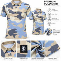Fuzion Polo — tan camo