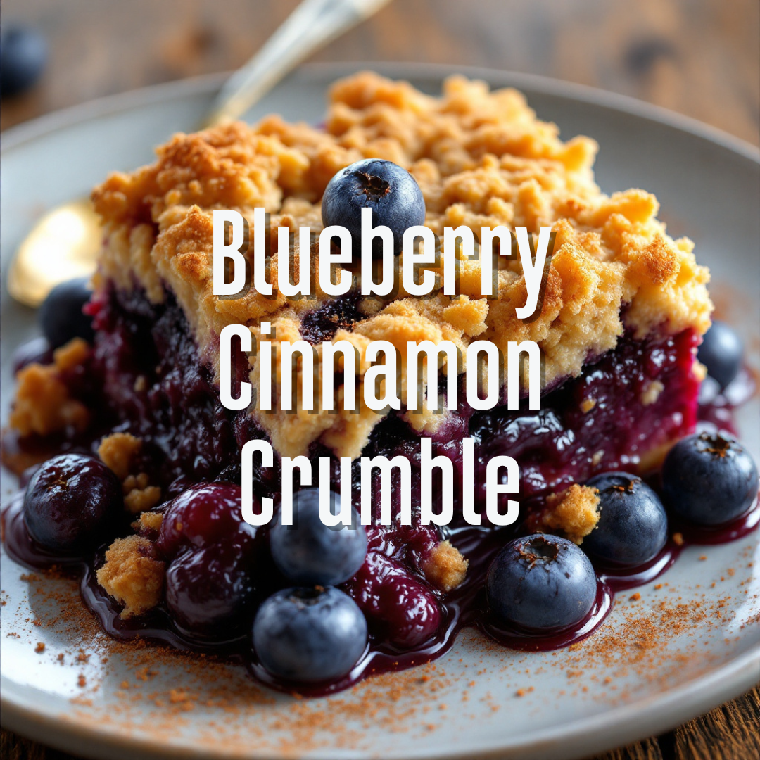 Blueberry Cinnamon Crumble