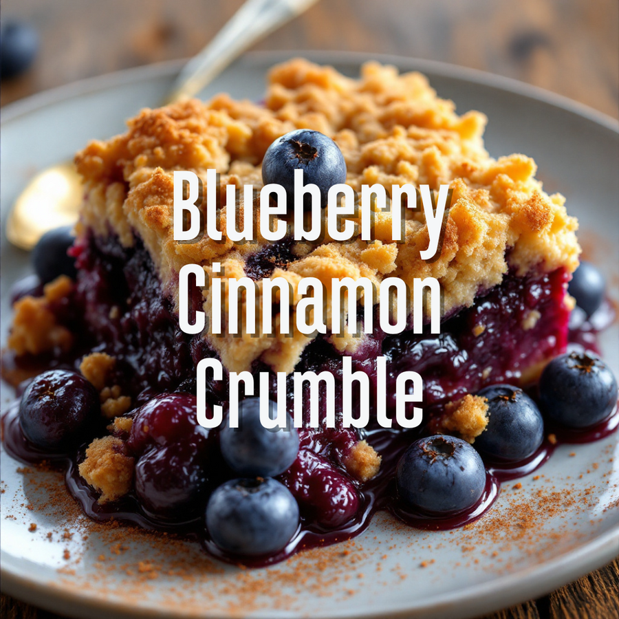 Blueberry Cinnamon Crumble