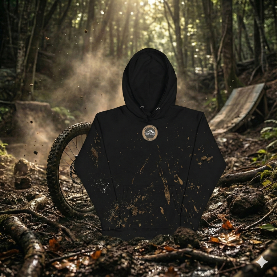 The Ride Dirty Stealth Crest Hoodie