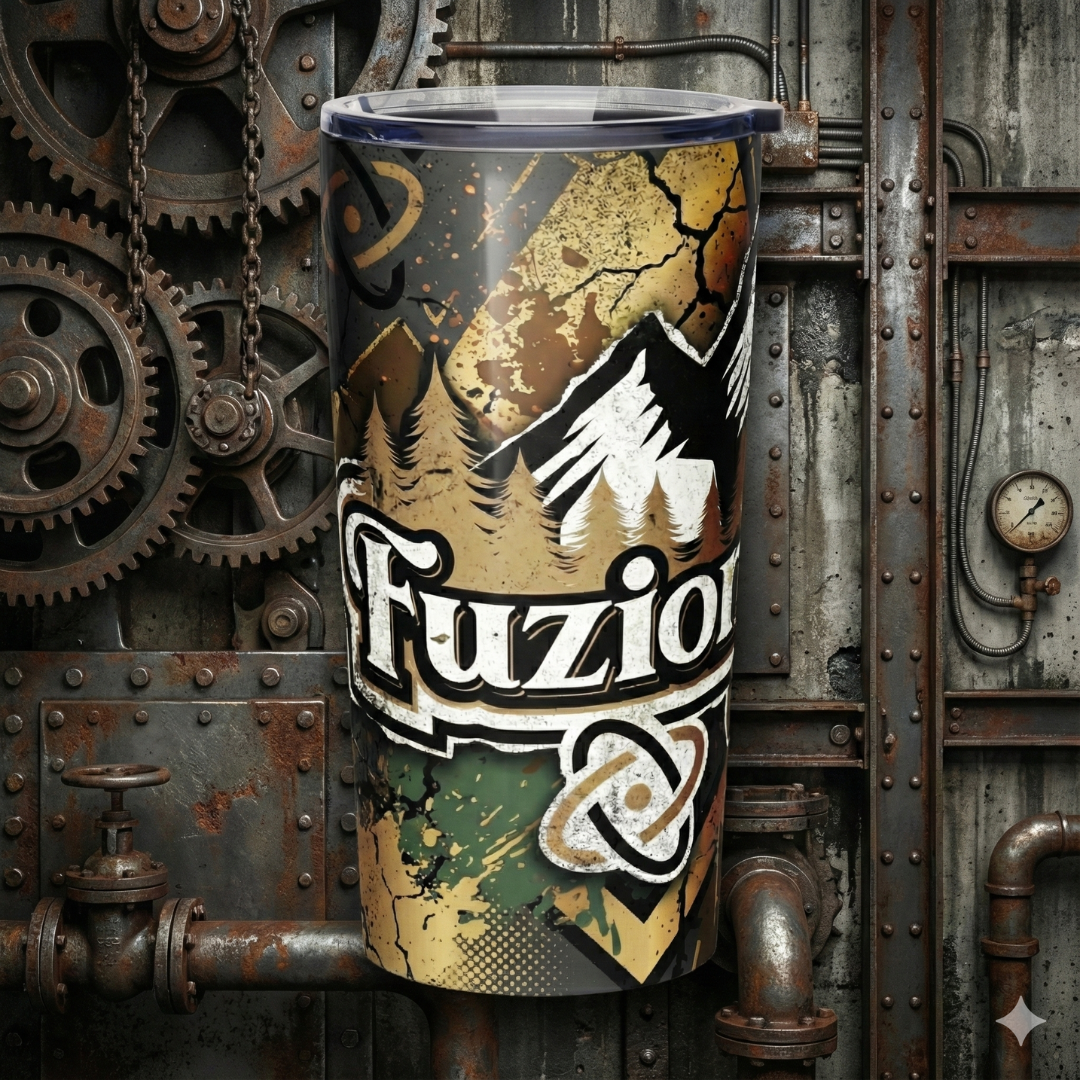 Fuzion Industrial Grit 20oz Insulated Stainless Steel Tumbler