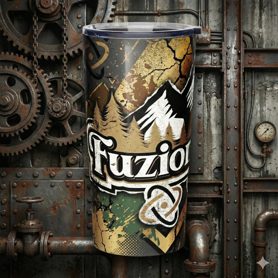 Fuzion Industrial Grit 20oz Insulated Stainless Steel Tumbler