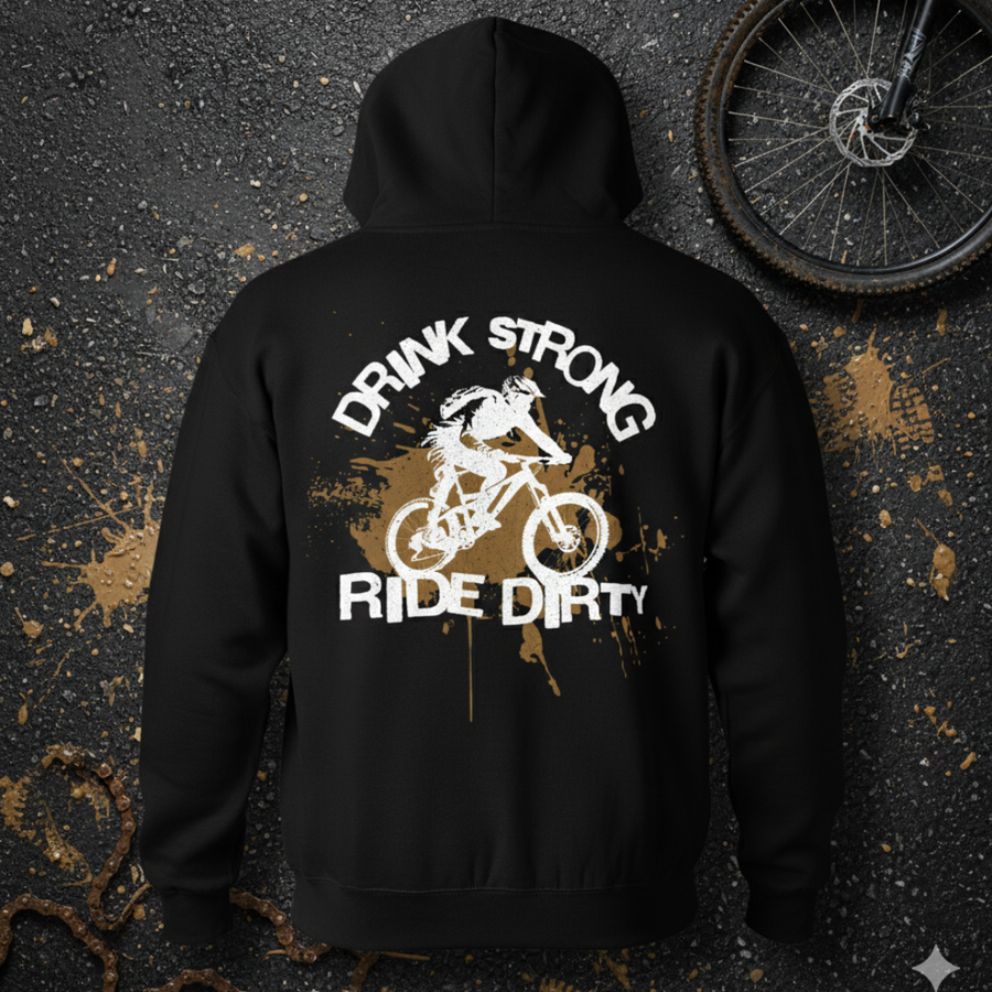The Ride Dirty Stealth Crest Hoodie
