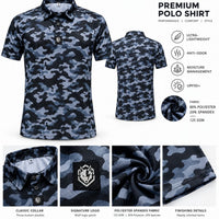 Fuzion Polo — dark camo